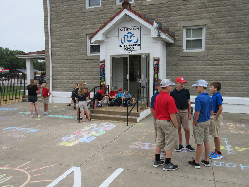 First day of School at Visitation InterParish School Gasconade